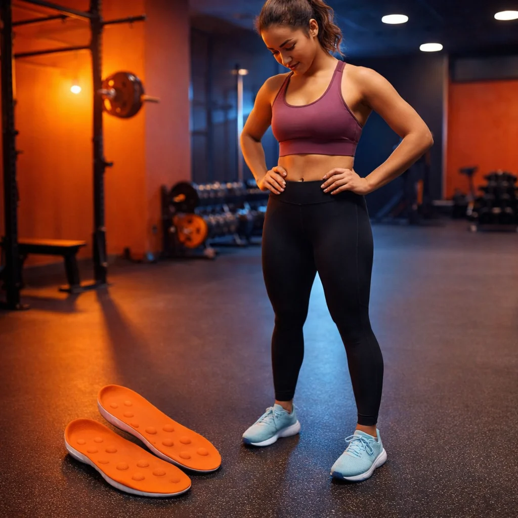 Therapeutic Massage Insoles for Active Comfort - lifestyle view